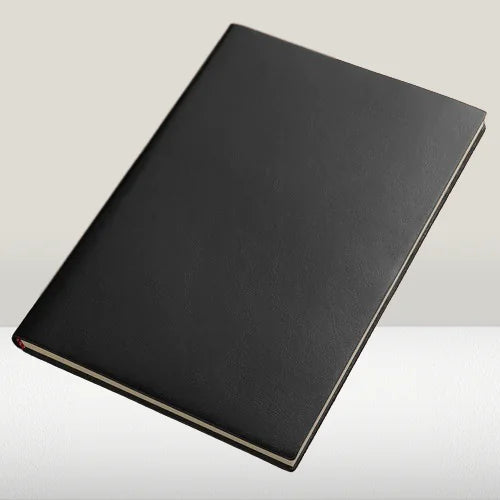 Stylish A5 Leather Business Notebook for Office & Study