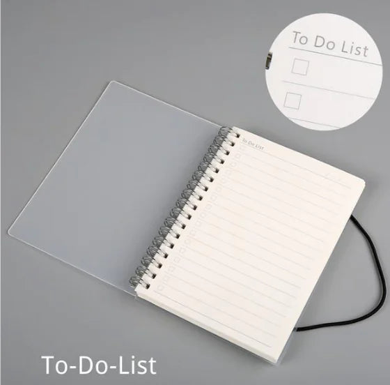 Transparent Frosted Notebook