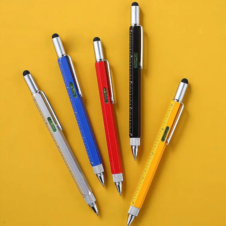 Multifunctional Metal Pen with Touchscreen and Tools