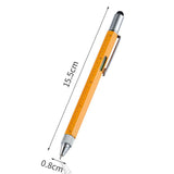 Multifunctional Metal Pen with Touchscreen and Tools