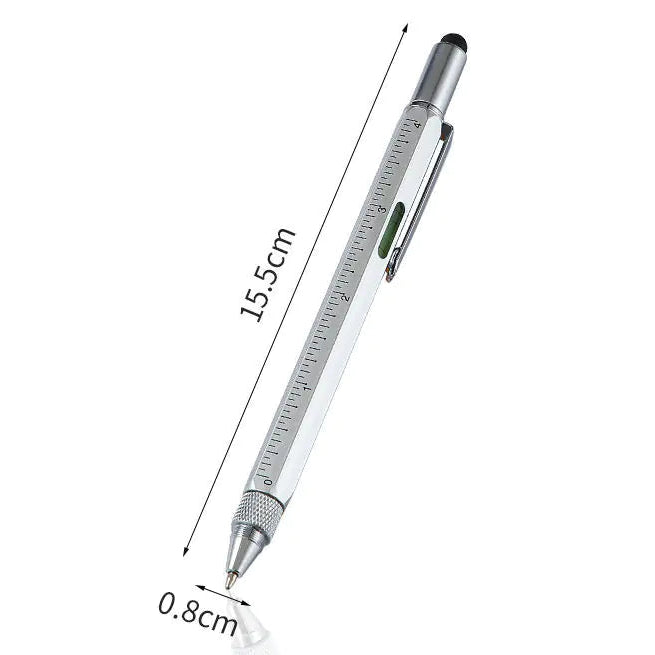 Multifunctional Metal Pen with Touchscreen and Tools