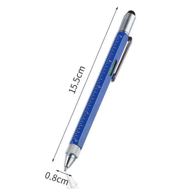 Multifunctional Metal Pen with Touchscreen and Tools
