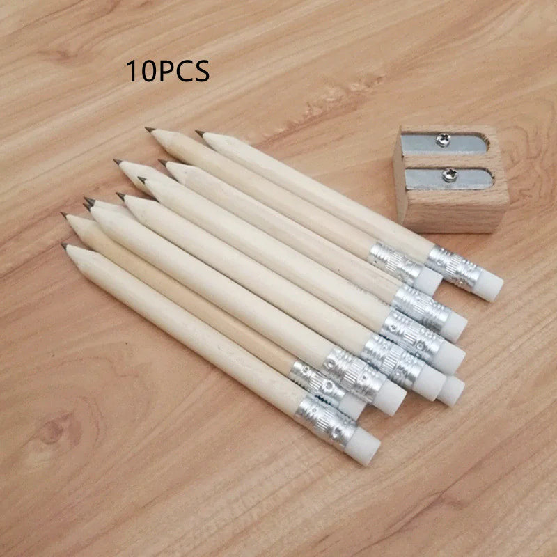 10CM Elegant Leather-Capped Pencil