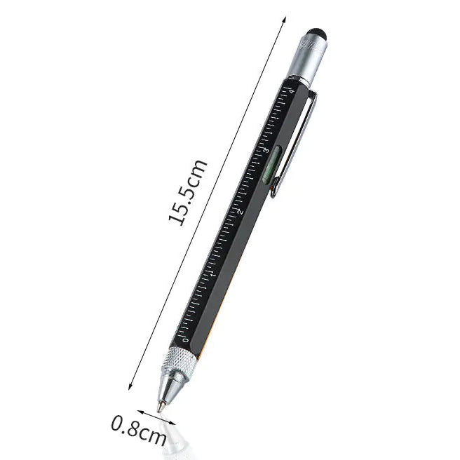 Multifunctional Metal Pen with Touchscreen and Tools