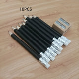 10CM Elegant Leather-Capped Pencil