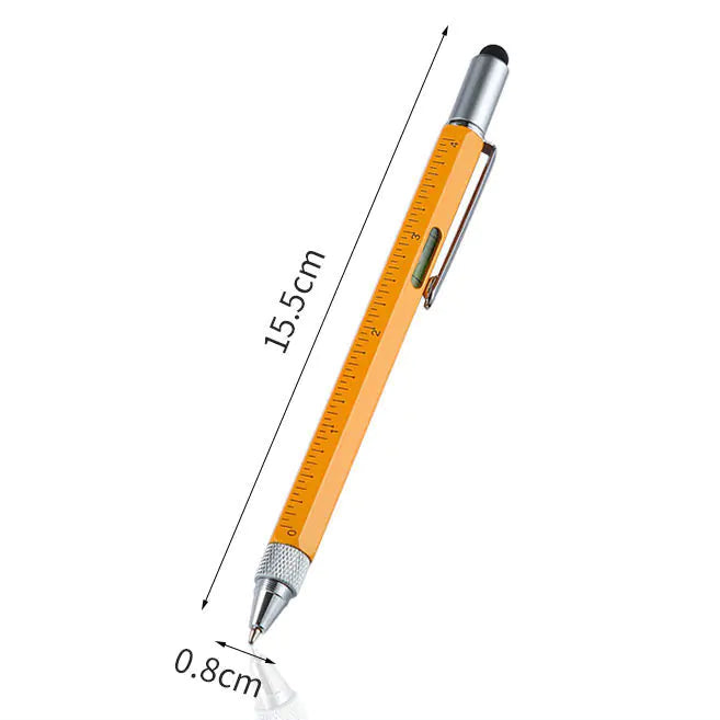 Multifunctional Metal Pen with Touchscreen and Tools