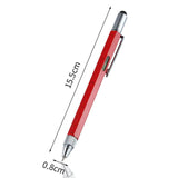 Multifunctional Metal Pen with Touchscreen and Tools
