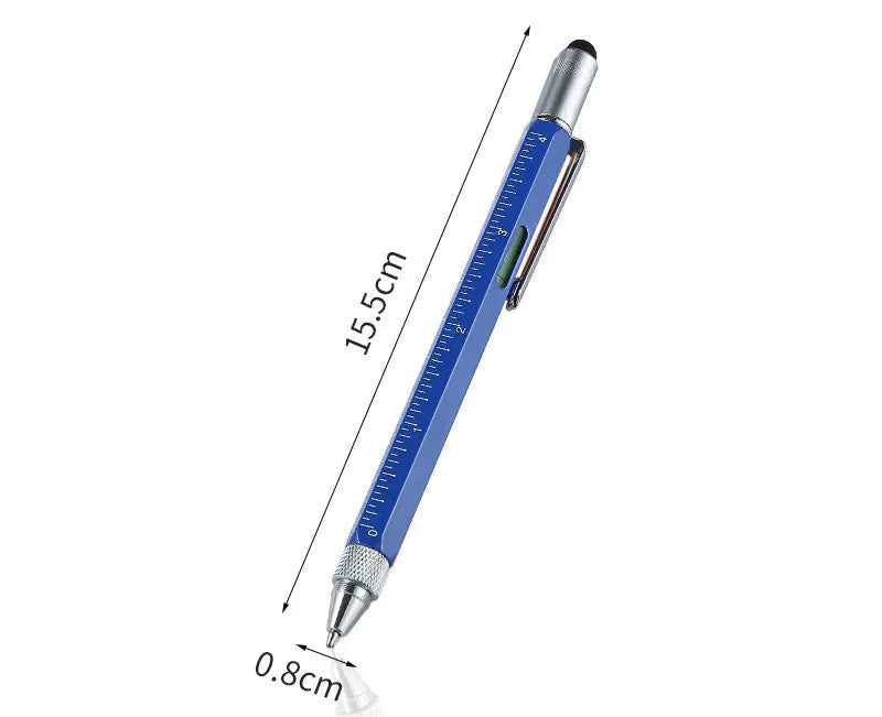 Multifunctional Metal Pen with Touchscreen and Tools