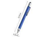 Multifunctional Metal Pen with Touchscreen and Tools