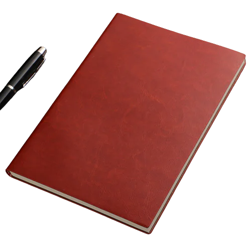 Stylish A5 Leather Business Notebook for Office & Study