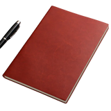 Stylish A5 Leather Business Notebook for Office & Study