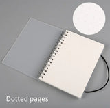 Transparent Frosted Notebook