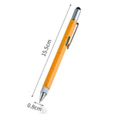 Multifunctional Metal Pen with Touchscreen and Tools