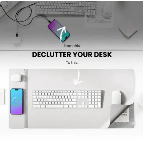 Wireless Charging Desk Mat