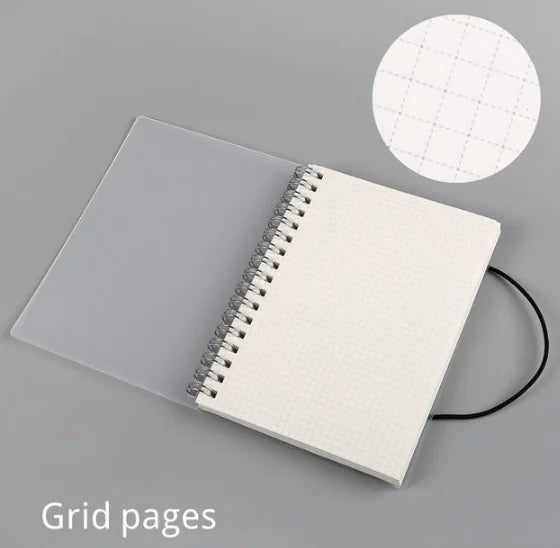 Transparent Frosted Notebook