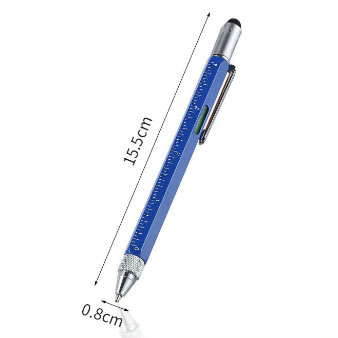 Multifunctional Metal Pen with Touchscreen and Tools