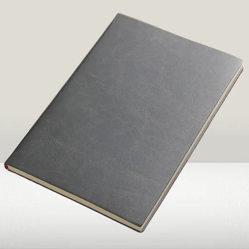 Stylish A5 Leather Business Notebook for Office & Study