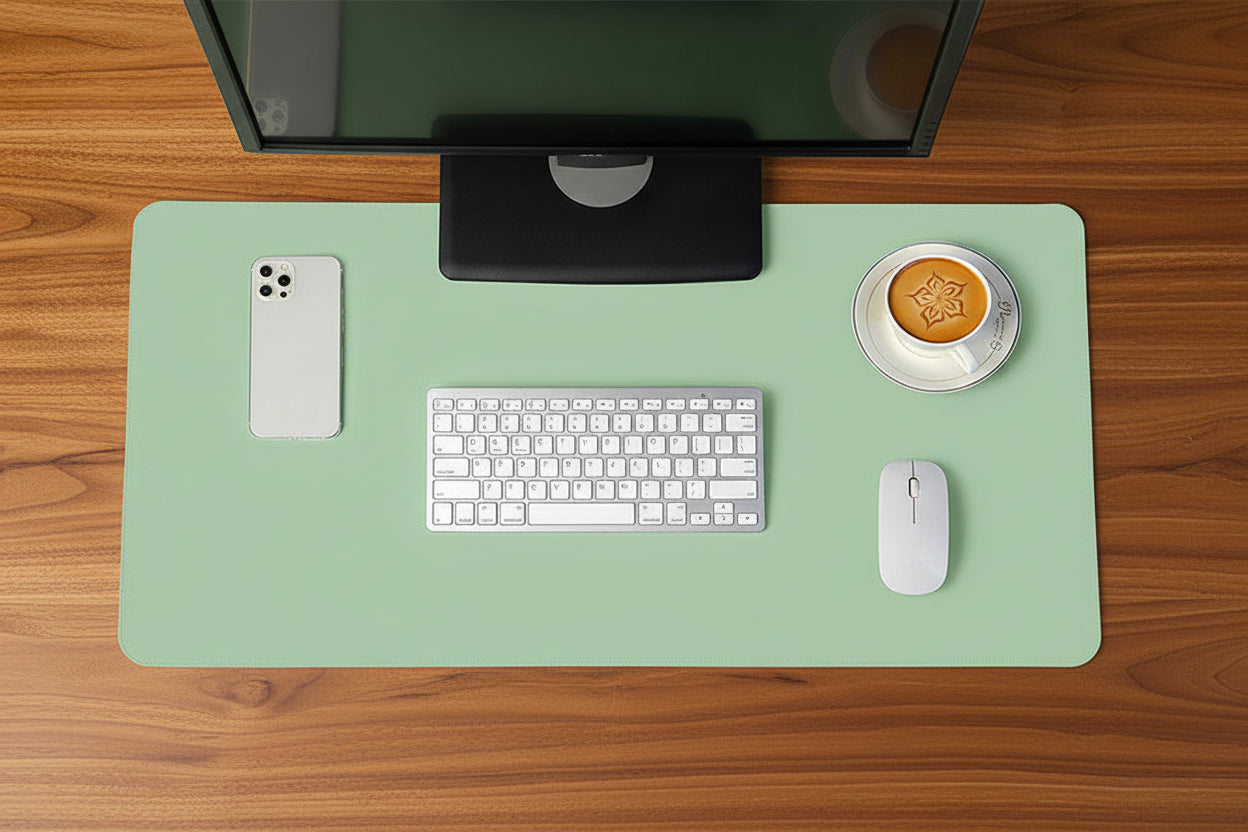 Waterproof Leather Desk Mat/Mouse Pad